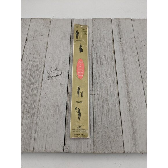 Vintage J&P Coats Neck Opening Metal Zipper 20" Parakeet 132-A Blue - Picture 4 of 4